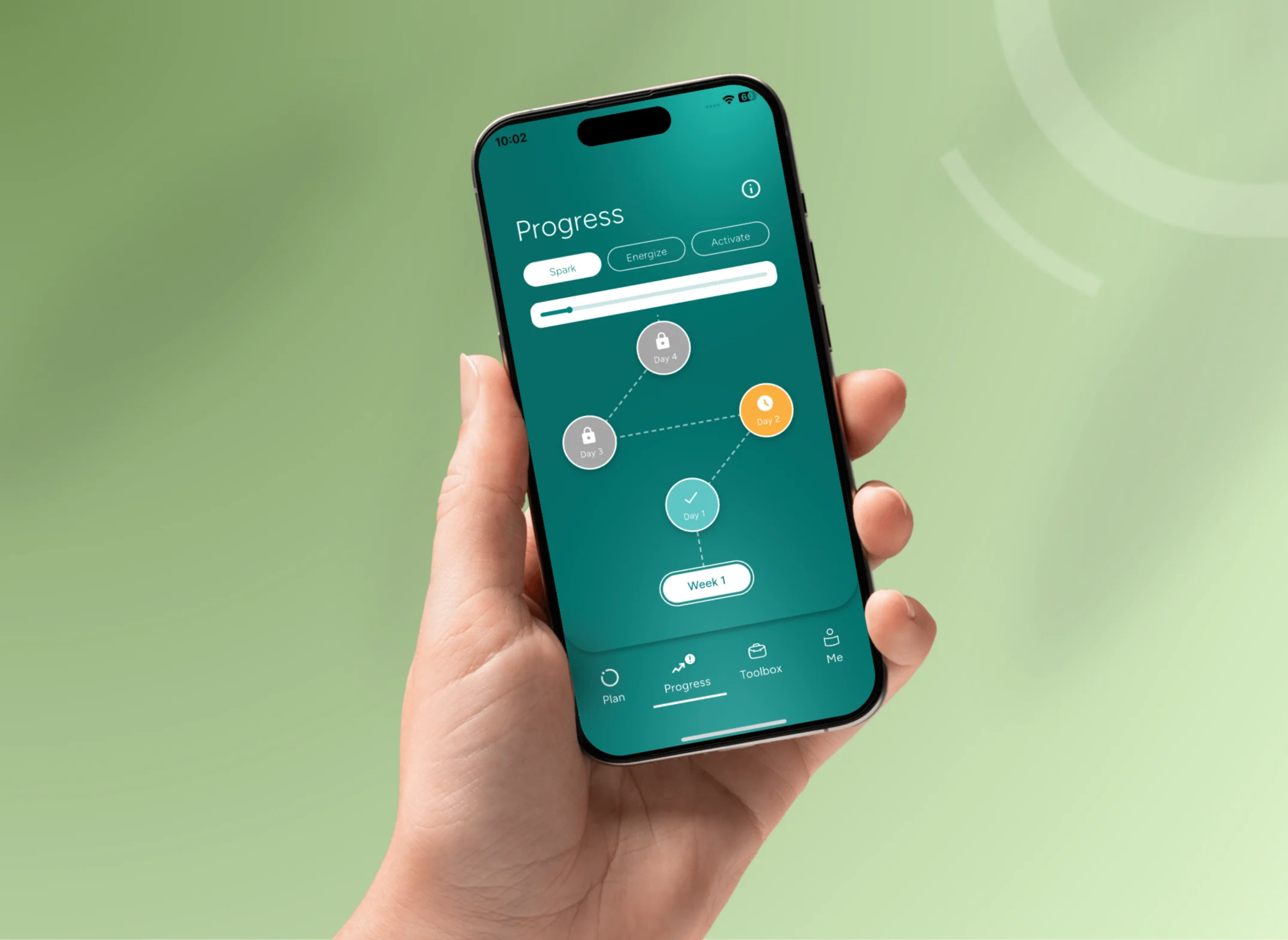 Self-paced practice on the MyQStudio app
